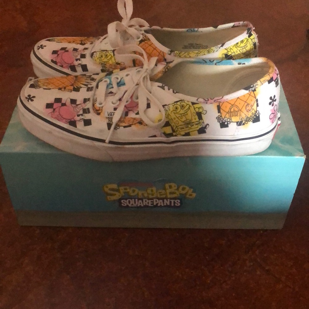 Vans sponge bob shoes